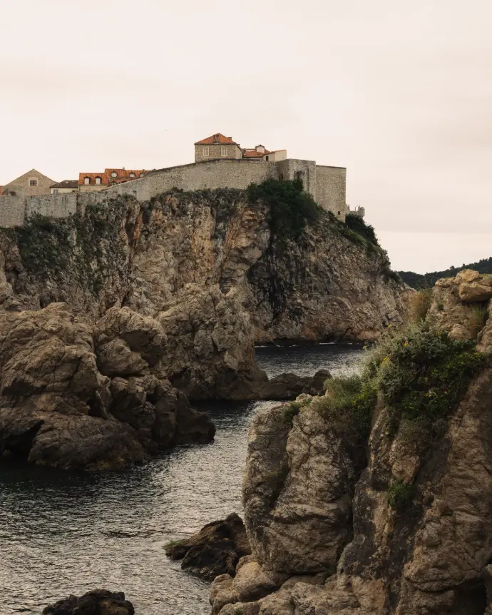 Photographie des remparts de Dubrovnik par Nathan Viel Photographie